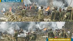 66 killed after Colombia military transport plane crashes