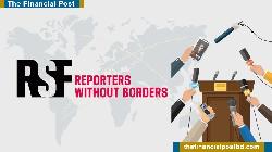 Press freedom at lowest level in 25 years: RSF