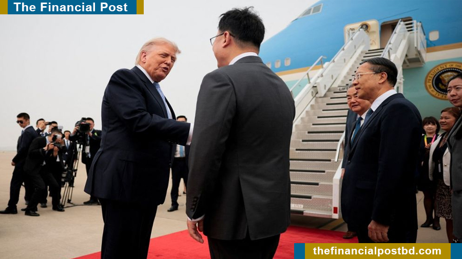 Trump leaves Beijing with few wins, many warm words for Xi
