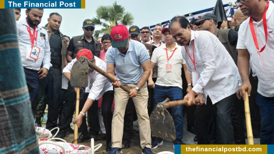 PM inaugurates re-excavation of Dharar Khal in Trishal