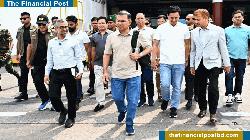 PM reaches Sreemangal to distribute family cards