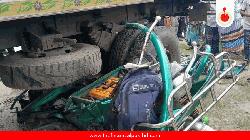 3 killed as truck rams autorickshaw in Mymensingh