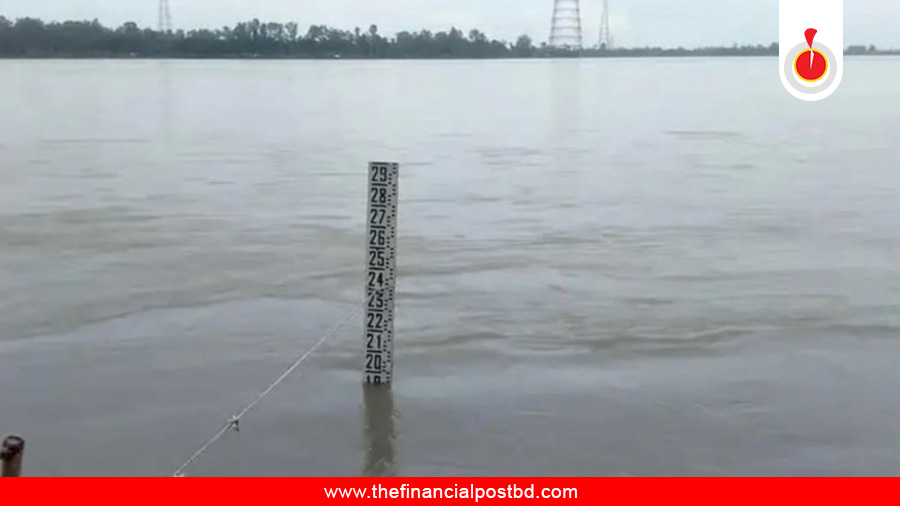 Teesta River water nears danger level