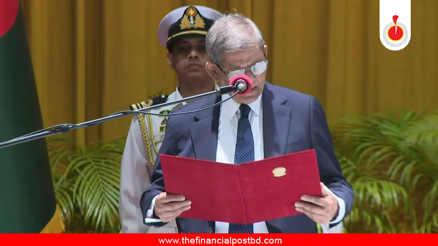 Mirza Fakhrul Takes Oath as President