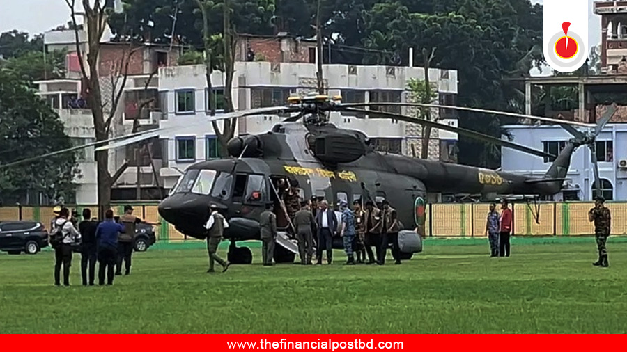 President arrives in Thakurgaon on two-day visit