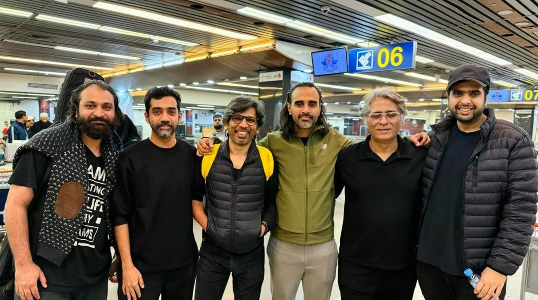 Kaavish members at Hazrat Shahjalal International Airport last year.