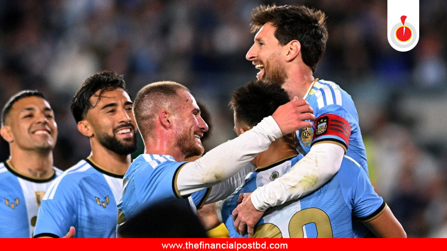 Messi signs off Argentina career with goal in 3-0 win over Benin